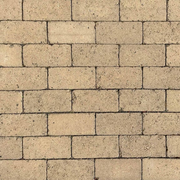 Backstein_Ginster_Läuferverband_flach